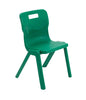 Titan Primary Years One Piece Chair - Size 3 & 4-Classroom Chairs,Classroom Furniture,Dropship,Titan-Size 4 (Ages 8-11)-Green-T4-GN-Learning SPACE