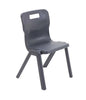 Titan Primary Years One Piece Chair - Size 3 & 4-Classroom Chairs,Classroom Furniture,Dropship,Titan-Size 4 (Ages 8-11)-Charcoal-T4-C-Learning SPACE