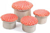 Toadstools Seats (4 Pack)-Bean Bags & Cushions,Cushions,Dropship,Eden Learning Spaces,Nature,Nature Learning Environment,Nature Sensory Room,Sensory Room Furniture,Wellbeing Furniture-Learning SPACE