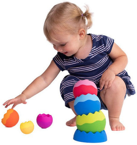 Tobbles Neo Wobbly Stacker-Additional Need,AllSensory,Baby Cause & Effect Toys,Baby Sensory Toys,Calming & Anxiety,Cause & Effect Toys,Early Years Sensory Play,Fat Brain Toys,Gifts For 1 Year Olds,Gifts For 6-12 Months Old,Gross Motor and Balance Skills,Helps With,Nurture Room,Sensory Seeking,Stacking Toys & Sorting Toys,Stock-Learning SPACE