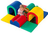 Toddler Tunnels And Bumps Set-AllSensory,Baby Sensory Toys,Baby Soft Play and Mirrors,Down Syndrome,Dropship,Matrix Group,Nurture Room,Playmats & Baby Gyms,Soft Play Sets-Multicolour-LSN1043MC-Learning SPACE