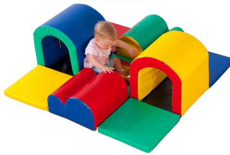Toddler Tunnels And Bumps Set-AllSensory,Baby Sensory Toys,Baby Soft Play and Mirrors,Down Syndrome,Dropship,Matrix Group,Nurture Room,Playmats & Baby Gyms,Soft Play Sets-Multicolour-LSN1043MC-Learning SPACE