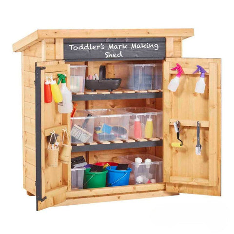 Toddler Writing Shed-Cosy Direct,Cosy Outdoor,Cupboards,Cupboards With Doors,Sheds,Wellbeing Furniture-Learning SPACE