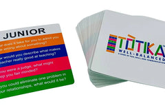 Totika Junior Principles and Values Cards-Additional Need,Bullying,Calmer Classrooms,Emotions & Self Esteem,Helps With,Life Skills,Mindfulness,PSHE,Social Emotional Learning,Stock,Table Top & Family Games,Teen Games,Totika-Learning SPACE