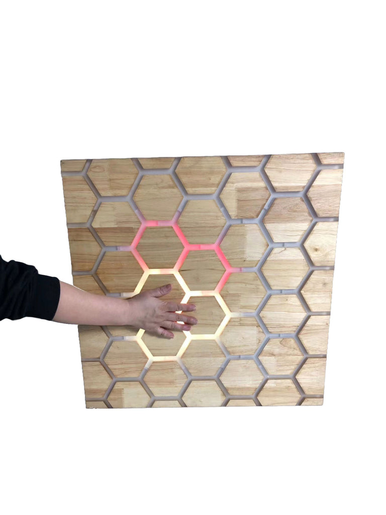 Touch Interactive Honeycomb Panel – Wall Mounted-Nursery,Sensory Room Furniture,Sensory Room Lighting,Sensory Wall Panels & Accessories,Wall Decor-Learning SPACE