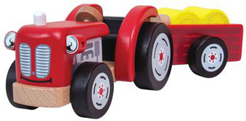 Tractor and Trailer-Additional Need,Cars & Transport,Farms & Construction,Fine Motor Skills,Helps With,Imaginative Play,Small World,Stock,Tidlo Toys-Learning SPACE