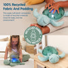 Tranquil Turtle® - Aqua (USB C Rechargeable)-Comfort Toys,Games & Toys,Night Light,Plush,Sensory Light Up Toys,Sensory Projectors,Sleep Issues,Visual Sensory Toys-Learning SPACE