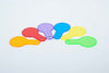 Translucent Colour Paddle Set - Pk6-Light Box Accessories,Stock,TickiT,Visual Sensory Toys-Learning SPACE