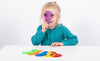 Translucent Colour Paddle Set - Pk6-Light Box Accessories,Stock,TickiT,Visual Sensory Toys-Learning SPACE