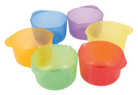 Translucent Colour Pouring Bowls – Pack Of 6-Games & Toys,Light Box Accessories,SCOTEXCEL,TickiT,Visual Sensory Toys,Water & Sand Toys-Learning SPACE