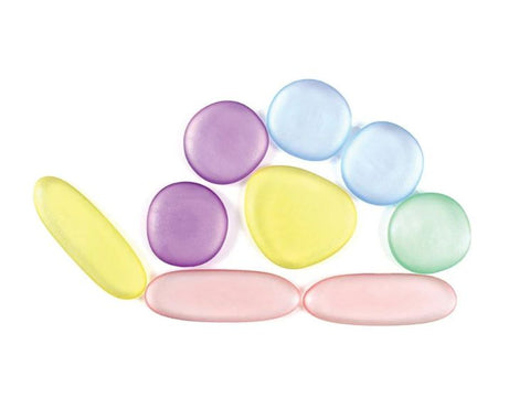 Translucent Junior Rainbow Pebbles® - Pk36-Additional Need,EDX,Fine Motor Skills,Light Box Accessories,Stock,Visual Sensory Toys-Learning SPACE