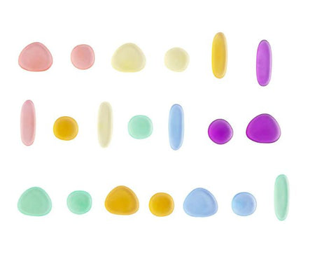 Translucent Junior Rainbow Pebbles® - Pk36-Additional Need,EDX,Fine Motor Skills,Light Box Accessories,Stock,Visual Sensory Toys-Learning SPACE