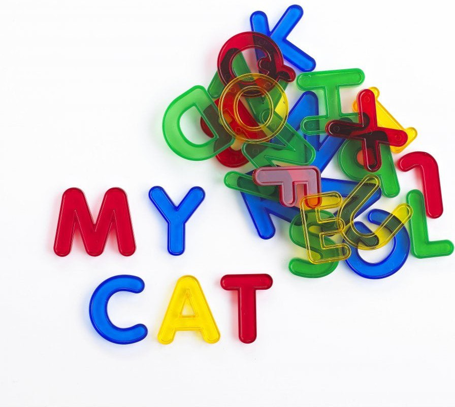 Transparent Uppercase Letters - For Light Panels-EDX,Learn Alphabet & Phonics,Learning Difficulties,Light Box Accessories,Primary Literacy,Stock,Visual Sensory Toys-Learning SPACE