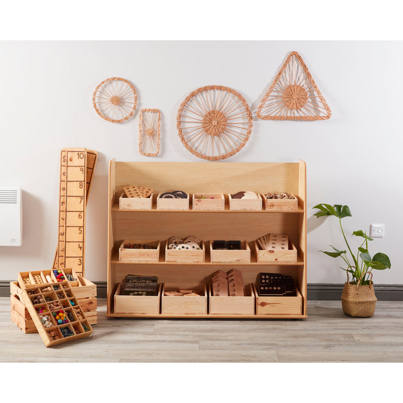 Tregony Wooden Trays (13Pk)-Cosy Direct,Storage Bins & Baskets,Wellbeing Furniture-Learning SPACE