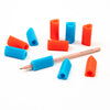 Triangular pencil grips, suitable for use with jumbo pencil, Assorted Colours-Discontinued-Learning SPACE
