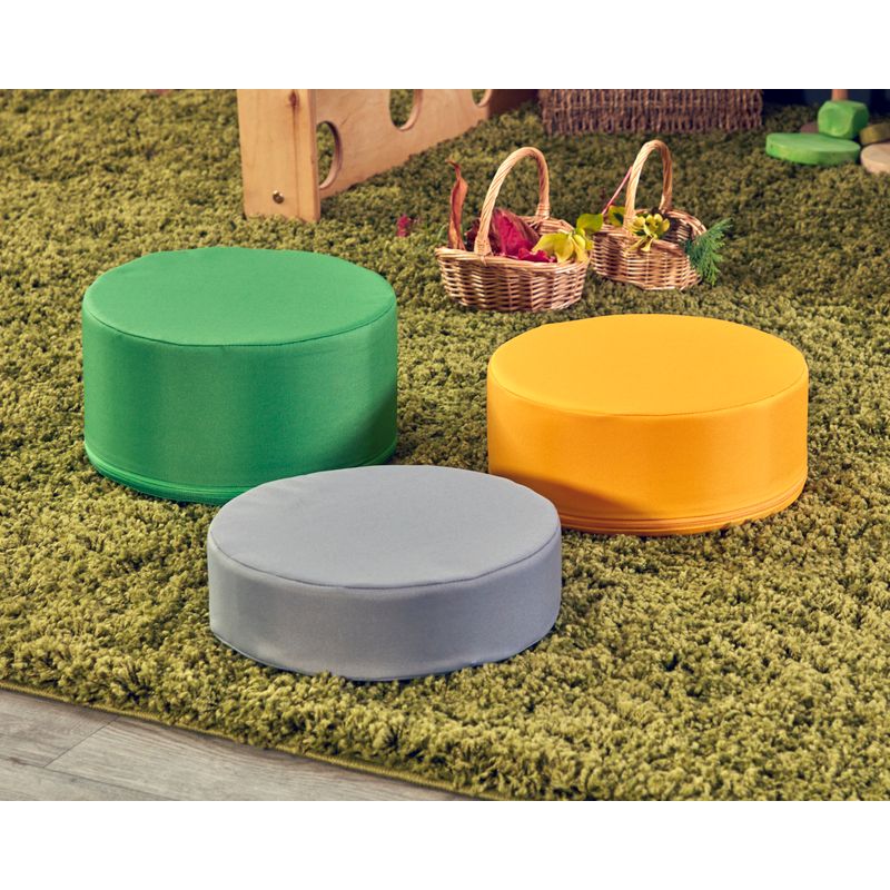 Trio Of Pods-Bean Bags & Cushions, Cosy Direct, Cushions, Den Accessories, Den Making Materials, Nooks dens & Reading Areas, Reading Area, Sensory Dens, Wellbeing Furniture-Learning SPACE