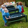 Triple Height Giant Tray Set And Instructions-Cosy Direct,Forest School & Outdoor Garden Equipment,Messy Play,Outdoor Play,Outdoor Sand & Water Play,Sand,Sand & Water Trays,Trays,Water & Sand Toys-Learning SPACE