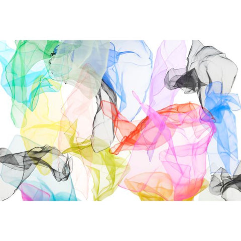 Tub of 10 Multi-colour Dance Scarves-Active Games,AllSensory,Baby Sensory Toys,Games & Toys,Imaginative Play,Role Play,Sensory,sensory activity-Learning SPACE