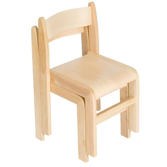Tuf Class™ Wooden Chairs (Pack of 2)-Children's Wooden Seating,Classroom Chairs,Dropship,Kit For Kids,Seating-Natural-4-6 years-FN0002-2-Learning SPACE