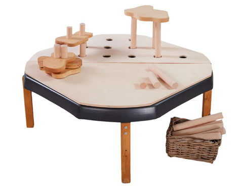 Tuff Spot Construction and Cog Board Topper (2Pk)-Cosy Direct,Imaginative Play,Messy Play,Role Play,Tuff Tray-Learning SPACE