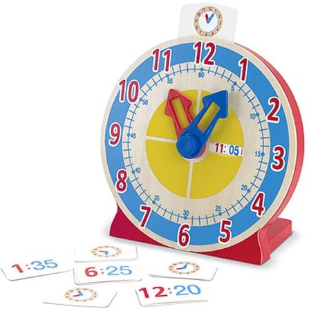 Turn & Tell Clock-Early Years Maths,Maths,Primary Maths,Sand Timers & Timers,Stock,Visual Sensory Toys-Learning SPACE