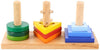 Twist and Turn Puzzle-Baby Wooden Toys,Bigjigs Toys,Maths,Primary Maths,Shape & Space & Measure,Sound. Peg & Inset Puzzles,Stacking Toys & Sorting Toys,Stock-Learning SPACE