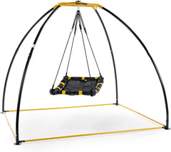 UFO Nest Swing Rectangular Seat with Frame-ADD/ADHD,JumpKing,Neuro Diversity,Outdoor Swings,Stock,Teen & Adult Swings-Learning SPACE