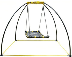 UFO Nest Swing Rectangular Seat with Frame-ADD/ADHD, JumpKing, Neuro Diversity, Outdoor Swings, Stock, Teen & Adult Swings-Learning SPACE