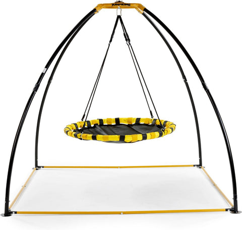 UFO Round Nest Swing with Frame V3-ADD/ADHD, JumpKing, Neuro Diversity, Outdoor Swings, Stock, Teen & Adult Swings-Learning SPACE