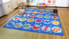 Under the Sea™ Large Square Placement 3mx3m Carpet-Dropship,Kit For Kids,Mats & Rugs,Placement Carpets,Rugs,Square,Underwater Sensory Room,Wellbeing Furniture,World & Nature-Learning SPACE