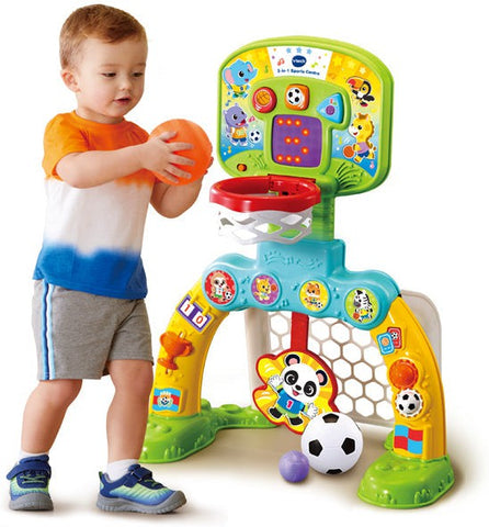 VTech 3-in-1 Sports Centre-Additional Need,Baby & Toddler Gifts,Calmer Classrooms,Christmas,Christmas 2024,Exercise,Gifts For 1 Year Olds,Gifts For 2-3 Years Old,Gross Motor and Balance Skills,Helps With,Stock,VTech-Learning SPACE