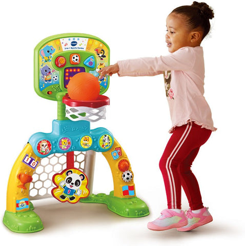 VTech 3-in-1 Sports Centre-Additional Need, Baby & Toddler Gifts, Calmer Classrooms, Christmas, Christmas 2024, Exercise, Gifts For 1 Year Olds, Gifts For 2-3 Years Old, Gross Motor and Balance Skills, Helps With, Stock, VTech-Learning SPACE