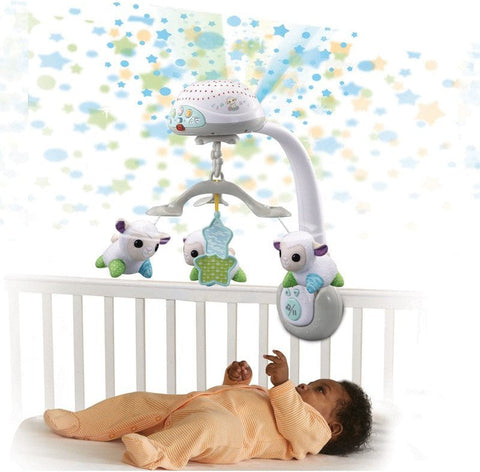 VTech Lullaby Lambs Mobile-AllSensory,Autism,Baby & Toddler Gifts,Baby Musical Toys,Baby Sensory Toys,Calmer Classrooms,Gifts for 0-3 Months,Gifts For 3-6 Months,Gifts For 6-12 Months Old,Helps With,Music,Neuro Diversity,Sleep Issues,VTech-Learning SPACE