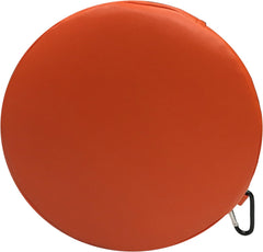 Vibrating Orange Circle Pillow Cushion-AllSensory, Autism, Bean Bags & Cushions, Calming and Relaxation, Cushions, Helps With, Movement Chairs & Accessories, Neuro Diversity, Seating, Sensory Processing Disorder, Sensory Seeking, Teen Sensory Weighted & Deep Pressure, Vibration & Massage-Learning SPACE