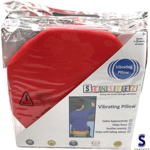 Vibrating Red Octagon Pillow Cushion-ADD/ADHD,Additional Need,AllSensory,Autism,Bean Bags & Cushions,Blind & Visually Impaired,Calming & Anxiety,Calming and Relaxation,Cushions,Down Syndrome,excell2,Helps With,Movement Chairs & Accessories,Neuro Diversity,Physical Needs,Seating,Sensory Processing Disorder,Sensory Seeking,Stock,Teen Sensory Weighted & Deep Pressure,Vibration & Massage,Wellbeing Furniture-Learning SPACE