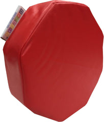 Vibrating Red Octagon Pillow Cushion-Additional Need, AllSensory, Autism, Bean Bags & Cushions, Blind & Visually Impaired, Calming and Relaxation, Cushions, Helps With, Movement Chairs & Accessories, Neuro Diversity, Physical Needs, Seating, Sensory Processing Disorder, Sensory Seeking, Stock, Teen Sensory Weighted & Deep Pressure, Vibration & Massage-Learning SPACE