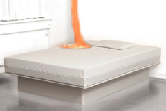 VibroAcoustic & Massage Waterbed-Akva Waterbeds,Vibration & Massage,Waterbeds-Standard-White-LSWBVMSBW-Learning SPACE