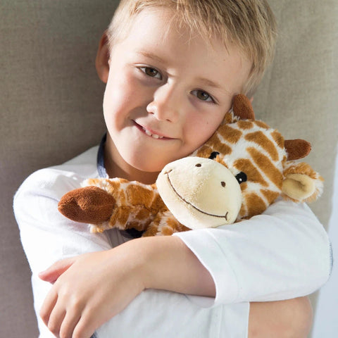 Warmies® Giraffe | Heatable Sensory Toy for Comfort-Stuffed Toys-ADD/ADHD,AllSensory,Baby Sensory Toys,Calming & Anxiety,Calming and Relaxation,Christmas,Comfort Toys,Core Range,Games & Toys,Gifts For 2-3 Years Old,Helps With,Interoception,Plush,Sensory Processing Disorder,Sensory Seeking,Sensory Smells,Stock,Teen Sensory Weighted & Deep Pressure,Toys for Anxiety,Warmies,Weighted & Deep Pressure-Learning SPACE