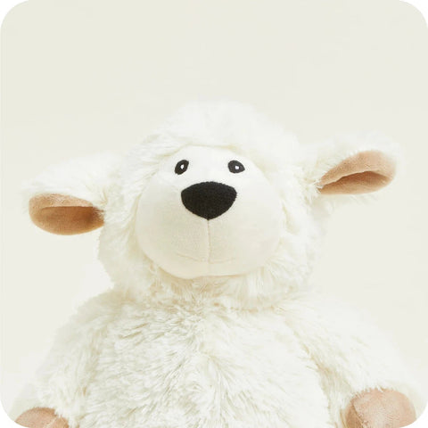 Warmies® - Sheep Cozy Plush Weighted Heated Microwavable-AllSensory, Baby Sensory Toys, Calming and Relaxation, Comfort Toys, Gifts For 2-3 Years Old, Gifts For 3-5 Years Old, Helps With, Interoception, Sensory Processing Disorder, Sensory Seeking, Sensory Smells, Stock, Teen Sensory Weighted & Deep Pressure, Toys for Anxiety, Warmies, Weighted & Deep Pressure-Learning SPACE