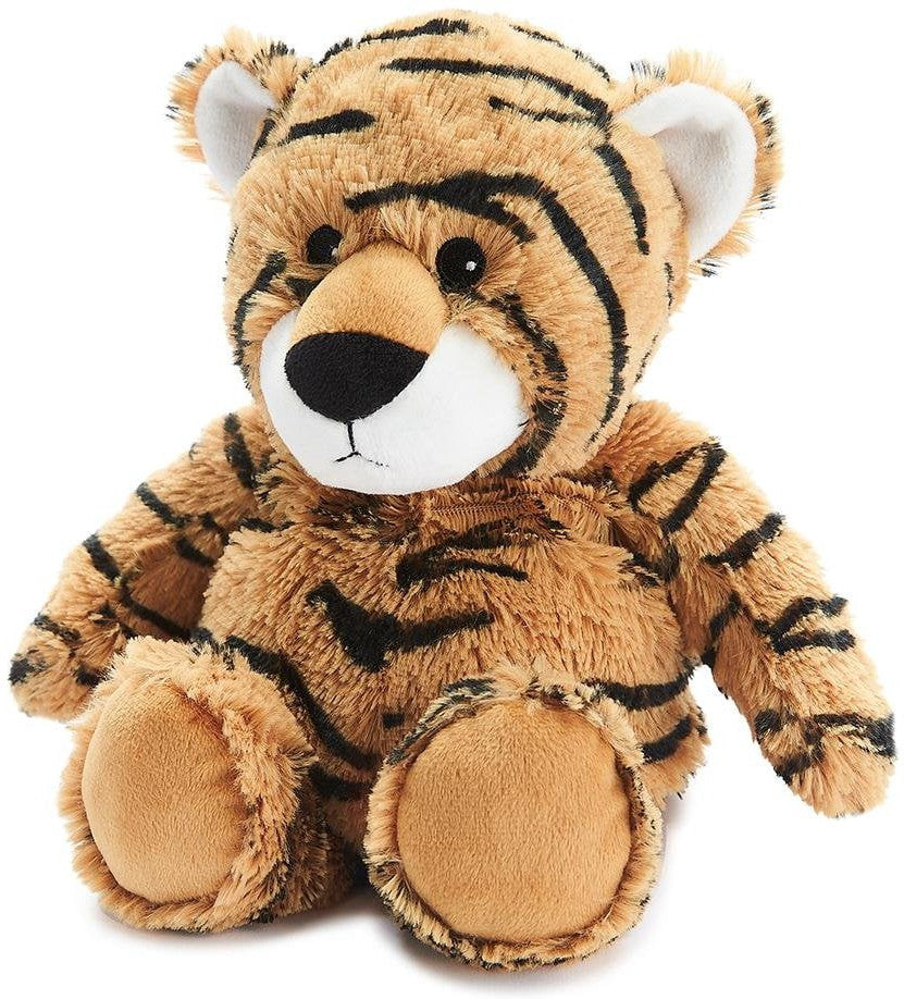 Warmies® - Tiger-AllSensory, Baby Sensory Toys, Calming and Relaxation, Comfort Toys, Gifts For 2-3 Years Old, Helps With, Interoception, Sensory Processing Disorder, Sensory Seeking, Sensory Smells, Stock, Teen Sensory Weighted & Deep Pressure, Warmies, Weighted & Deep Pressure-Learning SPACE