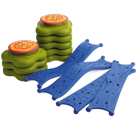 Water Lily Balance Equipment Set-Balancing Equipment,Gross Motor and Balance Skills,Stepping Stones-Learning SPACE