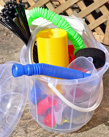 Water Wall Starter Kit (15Pk)-Cosy Direct,Cosy Outdoor,Imaginative Play,Outdoor Sand & Water Play,Water & Sand Toys-Learning SPACE