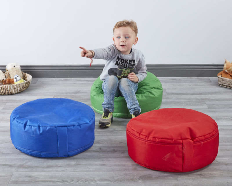 Waterproof Colourful Pod seats (3Pk)-Cosy Direct,Outdoor Furniture,Padded Seating,Seating,Toddler Seating-Learning SPACE