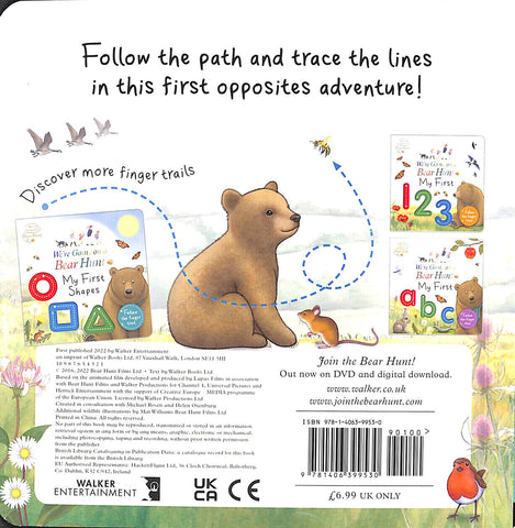 We're Going on a Bear Hunt: My First Opposites Board Book-Baby Books & Posters,Early Reading Books,Tactile Toys & Books-Learning SPACE