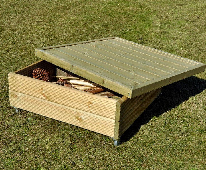 Wheely Table / Sandbox-Cosy Direct,Cosy Outdoor,Square,Storage,Table,Trolleys,Wellbeing Furniture-Learning SPACE