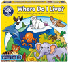 Where Do I Live? Board Game – Explore the World One Animal at a Time!-Early years Games & Toys,Early Years Maths,Games & Toys,Gifts For 3-5 Years Old,Maths,Memory Pattern & Sequencing,Orchard Toys,Primary Games & Toys,Primary Maths,Stock,Table Top & Family Games-Learning SPACE