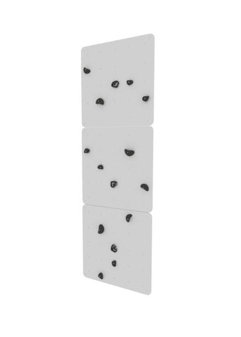 White 3 Part Indoor Climbing Wall-ADD/ADHD,Additional Need,Balancing Equipment,Gross Motor and Balance Skills,Helps With,Neuro Diversity,Sensory Climbing Equipment,Strength & Co-Ordination-Black-CWWGWHITEBLACK-Learning SPACE