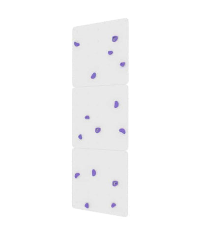 White 3 Part Indoor Climbing Wall-ADD/ADHD,Additional Need,Balancing Equipment,Gross Motor and Balance Skills,Helps With,Neuro Diversity,Sensory Climbing Equipment,Strength & Co-Ordination-Violet-CWWGWHITEVIOLET-Learning SPACE