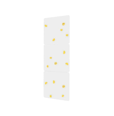 White 3 Part Indoor Climbing Wall-ADD/ADHD,Additional Need,Balancing Equipment,Gross Motor and Balance Skills,Helps With,Neuro Diversity,Sensory Climbing Equipment,Strength & Co-Ordination-Yellow-CWWGWHITEYELLOW-Learning SPACE