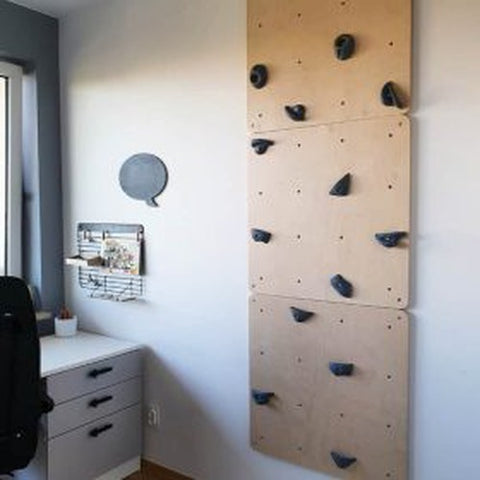 White 3 Part Indoor Climbing Wall-ADD/ADHD,Additional Need,Balancing Equipment,Gross Motor and Balance Skills,Helps With,Neuro Diversity,Sensory Climbing Equipment,Strength & Co-Ordination-Learning SPACE